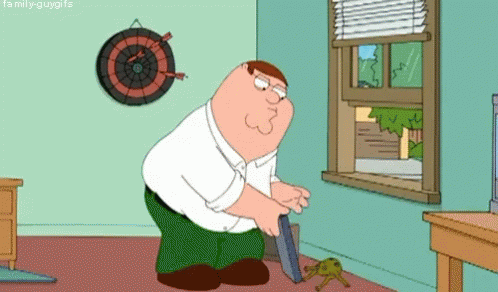 Family Guy Peter Griffin GIF - Family Guy Peter Griffin Dead Frog GIFs