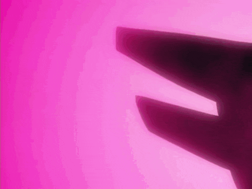 a pink background with a shadow of a jet on it