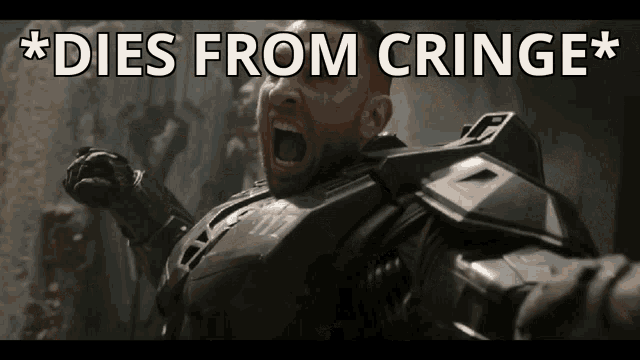 Halo Tv Show Dies From Cringe GIF - Halo Tv Show Dies From Cringe Halo GIFs