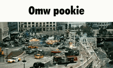 Omw Pookie GIF - Omw Pookie Friends GIFs