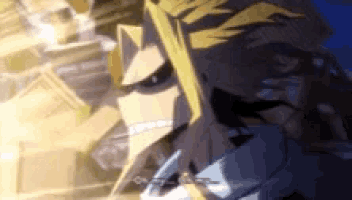a close up of a person 's face in a cartoon with a cigarette in his mouth .