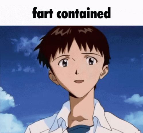 Fart Unleashed Fart GIF - Fart Unleashed Fart Shinji GIFs