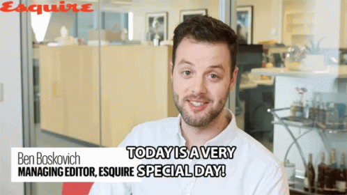 Today Is A Very Special Day Smiling GIF - Today Is A Very Special Day Smiling Happy GIFs