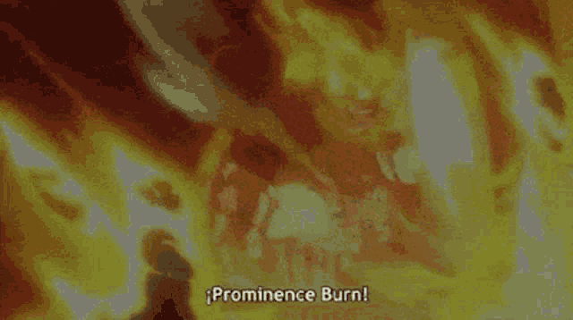 Prominence Burn Mha GIF