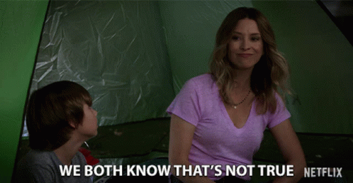 We Both Know Thats Not True Jolie Jenkins GIF - We Both Know Thats Not True Jolie Jenkins Jennifer Cooper GIFs