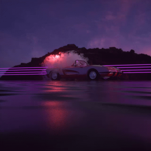 Chevrolette Neon GIF - Chevrolette Neon Waporwave GIFs