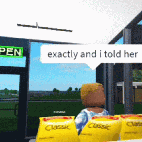 Exactly And I Told Her I Said Ma'Am Roblox GIF - Exactly And I Told Her I Said Ma'Am Roblox Bloxburg GIFs
