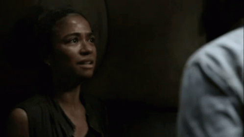 The Walking Dead Something Was There GIF - The Walking Dead Something Was There Connie GIFs