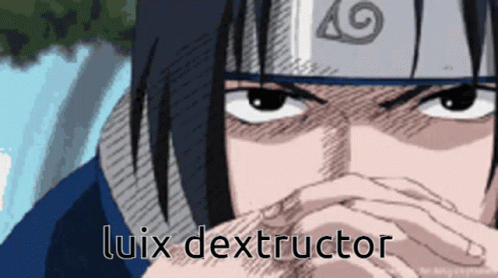 Luix Dextructor Sasuke Uchiha GIF - Luix Dextructor Sasuke Uchiha Anime GIFs