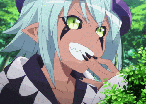 Monster Musume Lilith GIF - Monster Musume Lilith Laughing GIFs