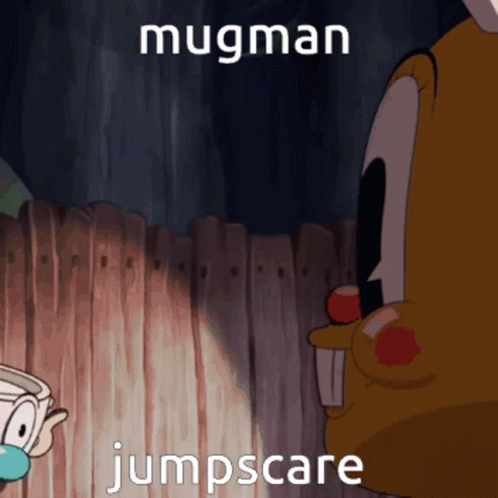 Mugman Jumps Care GIF - Mugman Jumps Care GIFs