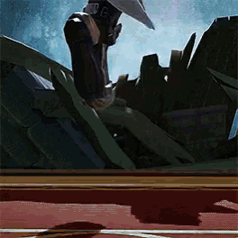 a man in a cowboy hat is sitting in a car with his legs crossed .