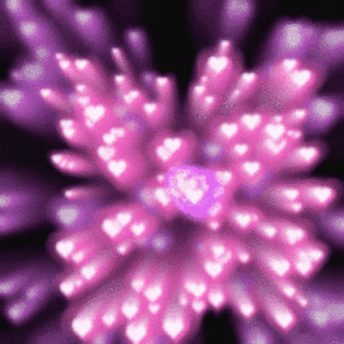 Hearts Love You GIF - Hearts Love You Purple GIFs