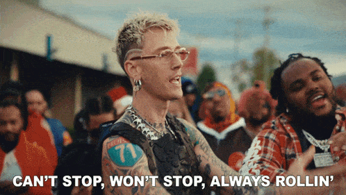 Can'T Stop Won'T Stop Always Rollin' Tee Grizzley GIF - Can'T Stop Won'T Stop Always Rollin' Tee Grizzley Mgk GIFs