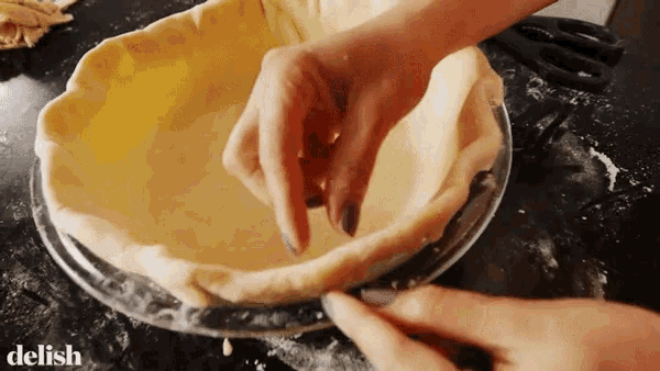 Preparing Pie Dough GIF - Preparing Pie Dough Pie Crust GIFs