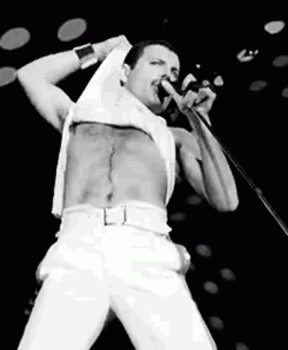Freddie Mercury Love GIF - Freddie Mercury Love Show Abs GIFs