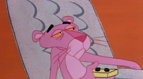 Pink Panther - The Pink Tail Fly GIF - Pink Panther Sad Lonely GIFs