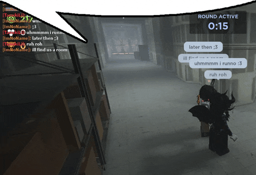 a screenshot of a video game shows a round active at 15:15
