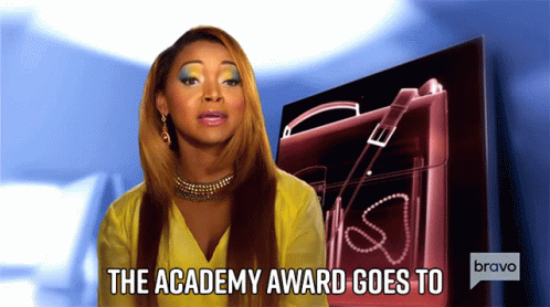 The Academy Award Goes To Faking It GIF - The Academy Award Goes To Faking It Acting GIFs