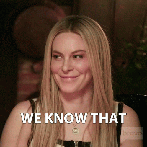 We Know That Real Housewives Of New York GIF - We Know That Real Housewives Of New York We Have An Idea About It GIFs