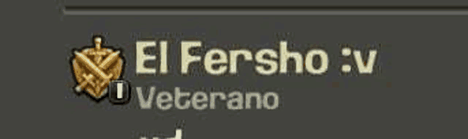 a screenshot of a video game with the name el fersho written on it