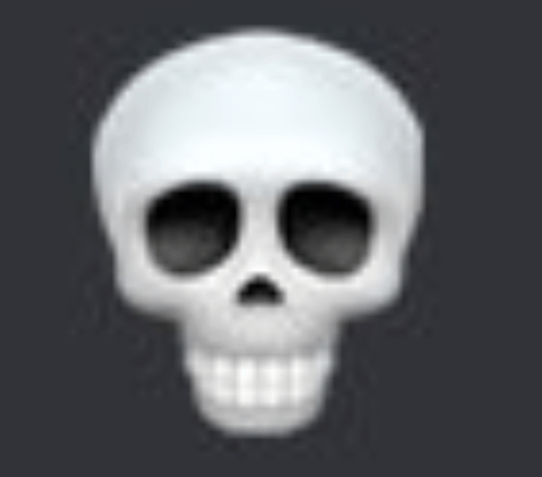 Skull Skeleton GIF - Skull Skeleton Emoji GIFs