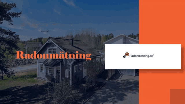 an ad for radonmätning.se shows a house and a garage