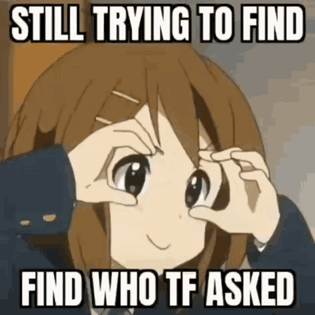 Who Asked Yui GIF - Who Asked Yui K On GIFs