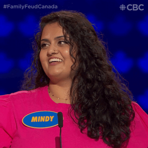 Laughing Mindy GIF - Laughing Mindy Family Feud Canada GIFs
