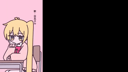 a cartoon of a girl laying on a chair with a cell phone in her mouth .