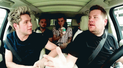 Carpool Karaoke One Direction GIF - Carpool Karaoke One Direction Niall GIFs