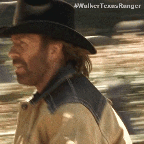 Running Cordell Walker GIF - Running Cordell Walker Walker Texas Ranger GIFs