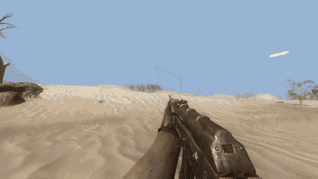 Far Cry2 Inspect Weapon GIF - Far Cry2 Inspect Weapon Details GIFs