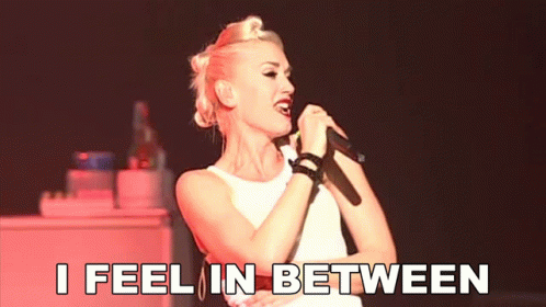 I Feel In Between Gwen Stefani GIF - I Feel In Between Gwen Stefani No Doubt GIFs