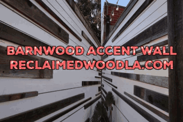 Barnwood Accent Wall Design GIF - Barnwood Accent Wall Wood Design GIFs