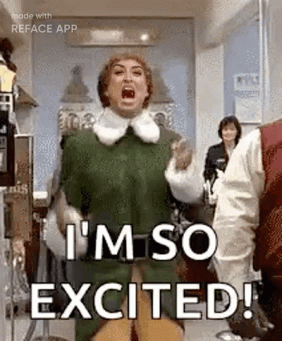 Elf Excited GIF - Elf Excited GIFs