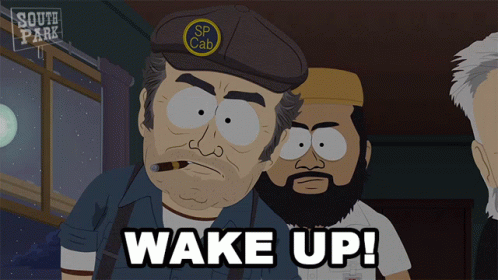 Wake Up Sp Cabbie GIF - Wake Up Sp Cabbie South Park GIFs
