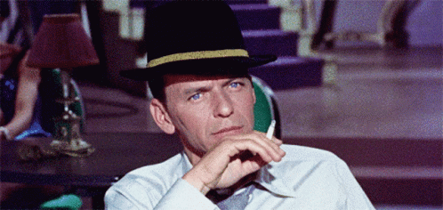 Frank Sinatra Cigarette GIF - Frank Sinatra Cigarette Thinking GIFs