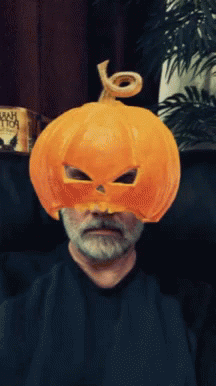 Halloween Pumpkin GIF - Halloween Pumpkin Beard GIFs
