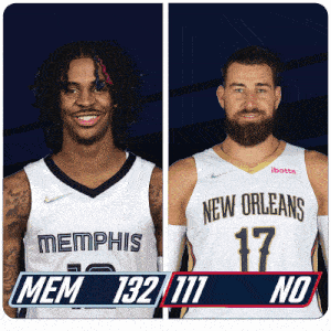 Memphis Grizzlies (132) Vs. New Orleans Pelicans (111) Post Game GIF - Nba Basketball Nba 2021 GIFs