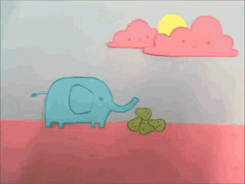 Cut Out Elephant GIF - Cut Out Elephant Chubby GIFs