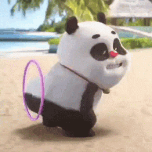 Cute Panda I Like To Move It GIF - Cute Panda I Like To Move It GIFs