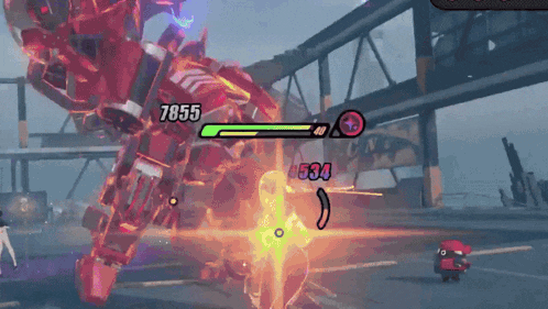 a video game with the number 7855 on the top