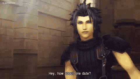 a video game character says " hey how about one date ? "