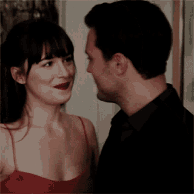 Couple Kiss GIF - Couple Kiss Fifty Shades Of Grey GIFs