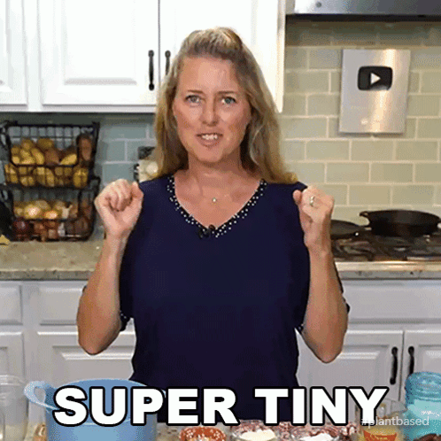 Super Tiny Jill Dalton GIF - Super Tiny Jill Dalton The Whole Food Plant Based Cooking Show GIFs