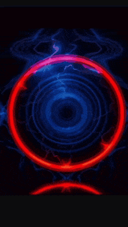 a poster for la nacion del sonido with a red circle