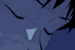 a close up of a cartoon character 's eyes looking at the camera .
