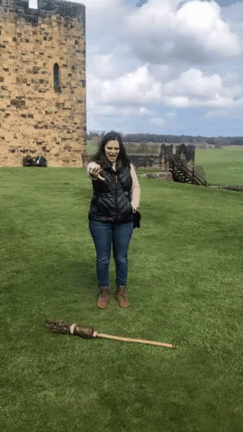 Harry Potter Broomstick GIF - Harry Potter Broomstick Witch GIFs
