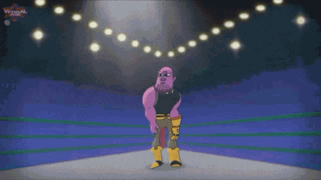a cartoon of homer simpson standing in a bedroom with a large belly